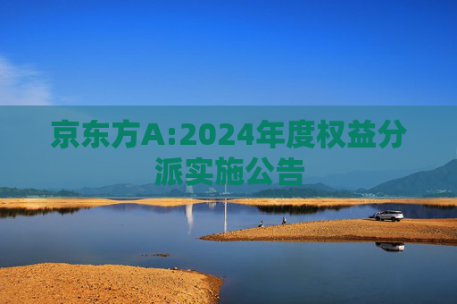 京东方A:2024年度权益分派实施公告  第1张