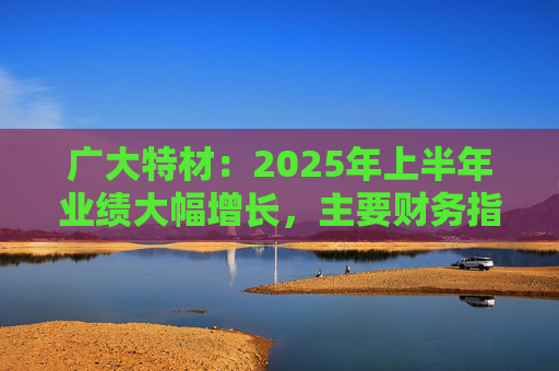 广大特材：2025年上半年业绩大幅增长，主要财务指标均创历史新高