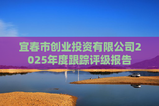 宜春市创业投资有限公司2025年度跟踪评级报告  第1张