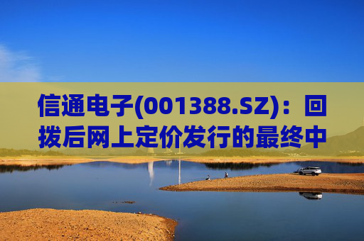 信通电子(001388.SZ)：回拨后网上定价发行的最终中签率0.0237%