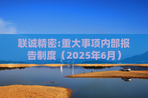 联诚精密:重大事项内部报告制度（2025年6月）