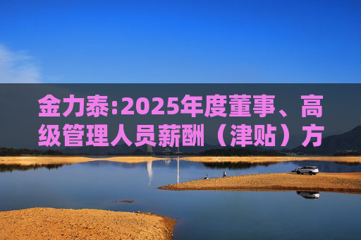 金力泰:2025年度董事、高级管理人员薪酬（津贴）方案