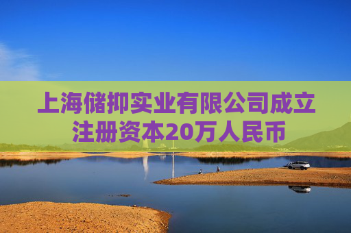 上海储抑实业有限公司成立 注册资本20万人民币