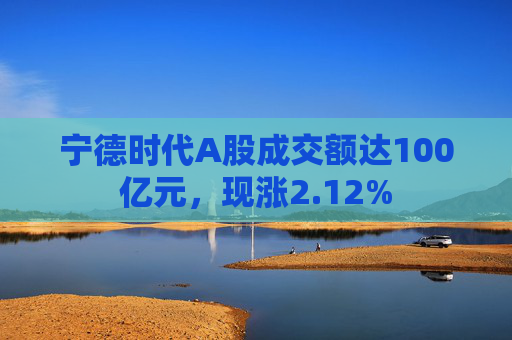 宁德时代A股成交额达100亿元，现涨2.12%