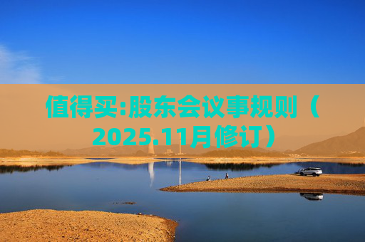 值得买:股东会议事规则（2025.11月修订）