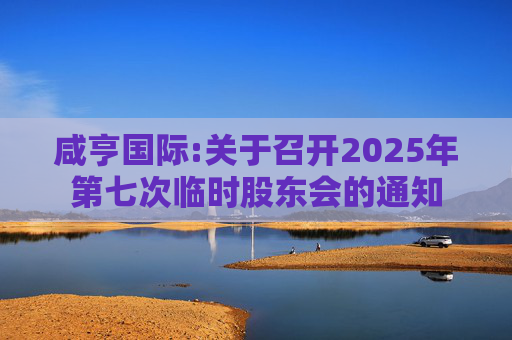 咸亨国际:关于召开2025年第七次临时股东会的通知