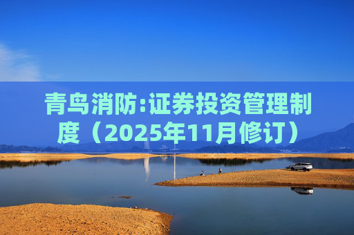 青鸟消防:证券投资管理制度（2025年11月修订）