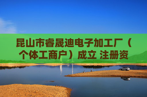 昆山市睿晟迪电子加工厂（个体工商户）成立 注册资本3万人民币