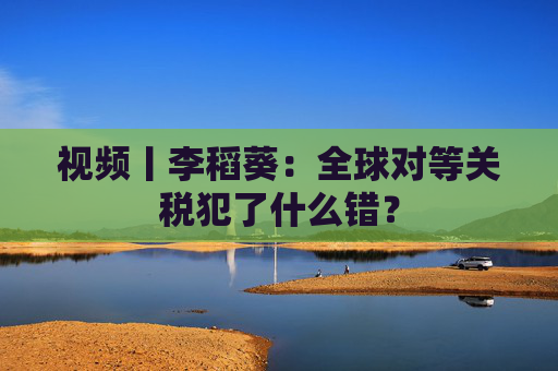 视频丨李稻葵：全球对等关税犯了什么错？