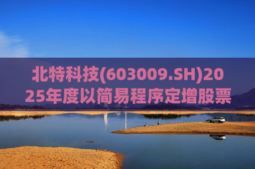 北特科技(603009.SH)2025年度以简易程序定增股票申请获审核通过