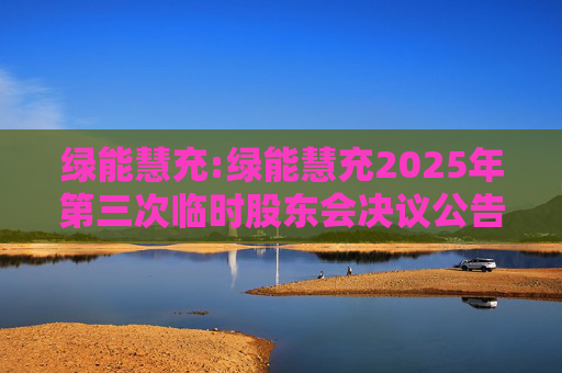 绿能慧充:绿能慧充2025年第三次临时股东会决议公告  第1张