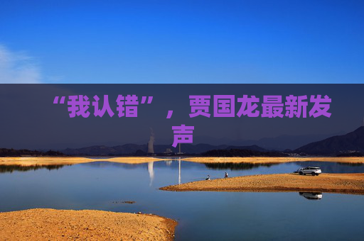 “我认错”，贾国龙最新发声