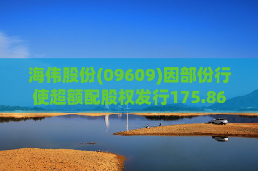 海伟股份(09609)因部份行使超额配股权发行175.86万股