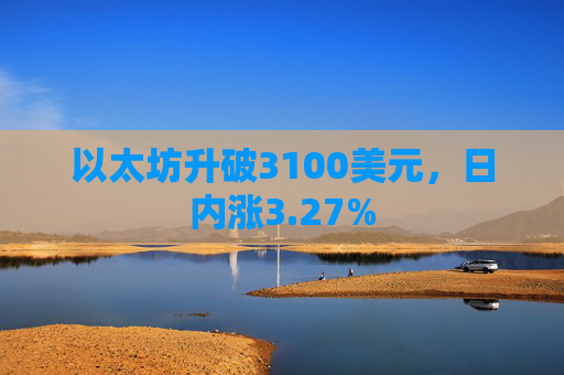以太坊升破3100美元，日内涨3.27%