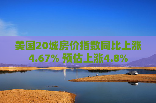 美国20城房价指数同比上涨4.67% 预估上涨4.8%