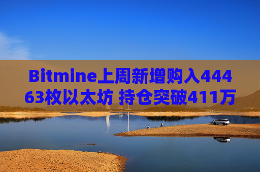 Bitmine上周新增购入44463枚以太坊 持仓突破411万枚以太坊