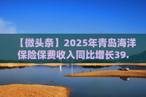【微头条】2025年青岛海洋保险保费收入同比增长39.27%  第1张