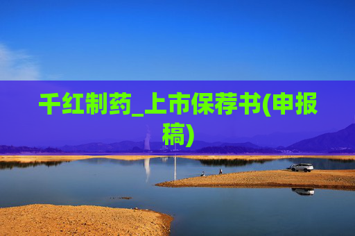 千红制药_上市保荐书(申报稿)