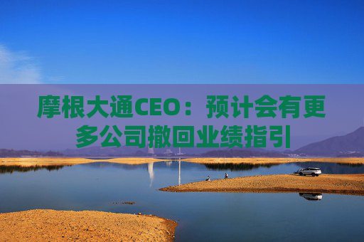 摩根大通CEO：预计会有更多公司撤回业绩指引