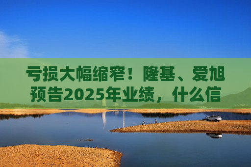 亏损大幅缩窄！隆基、爱旭预告2025年业绩，什么信号？