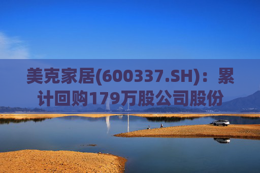 美克家居(600337.SH)：累计回购179万股公司股份