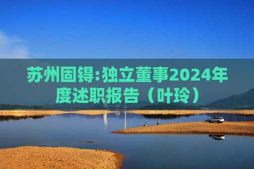 苏州固锝:独立董事2024年度述职报告（叶玲）