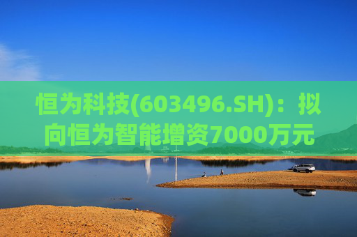 恒为科技(603496.SH)：拟向恒为智能增资7000万元