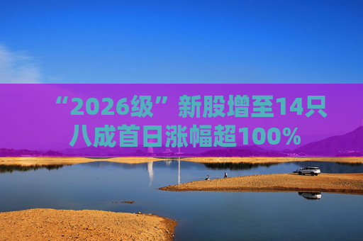 “2026级”新股增至14只 八成首日涨幅超100%