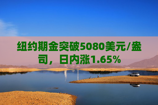 纽约期金突破5080美元/盎司，日内涨1.65%