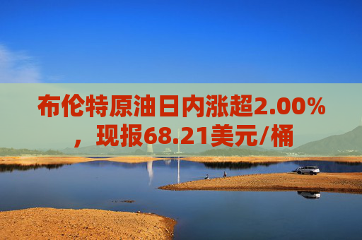 布伦特原油日内涨超2.00%，现报68.21美元/桶