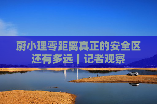 蔚小理零距离真正的安全区还有多远丨记者观察