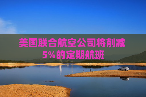 美国联合航空公司将削减 5%的定期航班