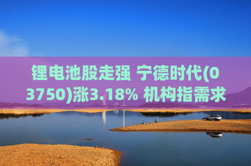 锂电池股走强 宁德时代(03750)涨3.18% 机构指需求端持续高增 锂行业长期景气趋势不改