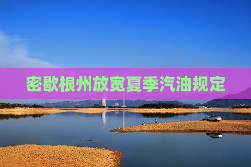 密歇根州放宽夏季汽油规定