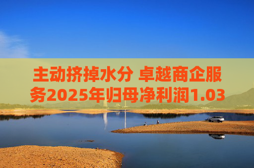 主动挤掉水分 卓越商企服务2025年归母净利润1.03亿元
