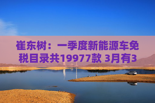 崔东树：一季度新能源车免税目录共19977款 3月有391款新车型