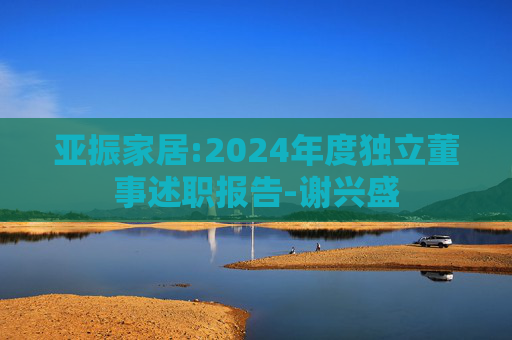 亚振家居:2024年度独立董事述职报告-谢兴盛