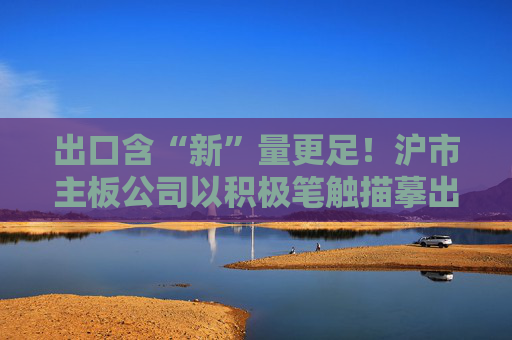 出口含“新”量更足！沪市主板公司以积极笔触描摹出中国经济大格局的稳健形制