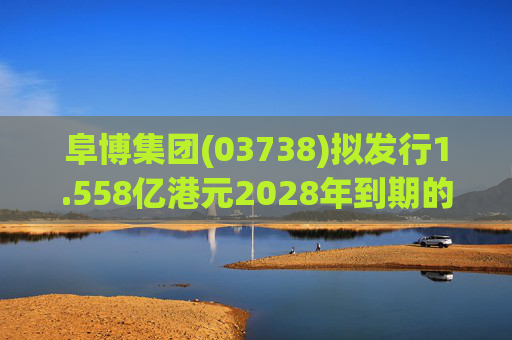 阜博集团(03738)拟发行1.558亿港元2028年到期的零息可换股债券  第1张