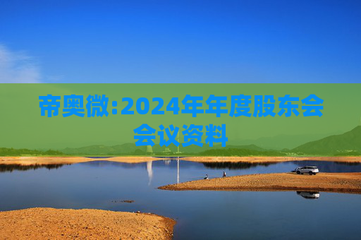 帝奥微:2024年年度股东会会议资料