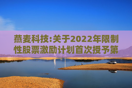燕麦科技:关于2022年限制性股票激励计划首次授予第二个归属期归属结果暨股份上市的公告