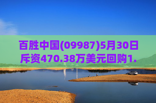 百胜中国(09987)5月30日斥资470.38万美元回购1.36万股