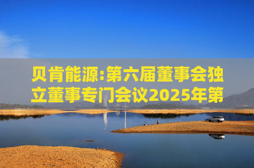 贝肯能源:第六届董事会独立董事专门会议2025年第一次会议决议