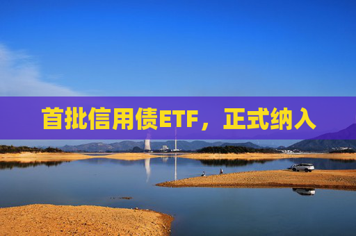 首批信用债ETF，正式纳入