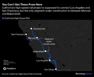 美国取消加州高铁项目