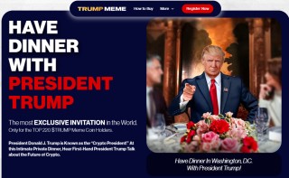 特朗普币开启“打榜”营销：前220名“冲榜大哥”能与特朗普共进晚餐