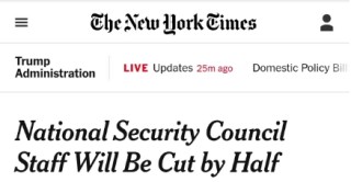 确保没人破坏总统议程 鲁比奥腰斩白宫国安会