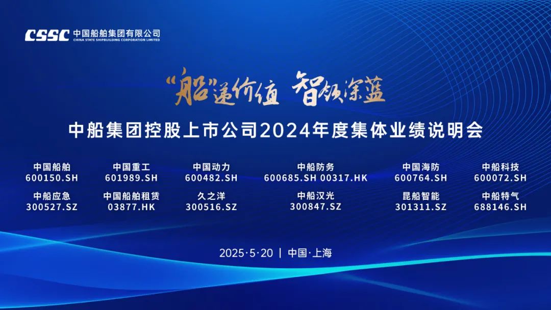 中船集团控股上市公司2024年度集体业绩说明会  第1张