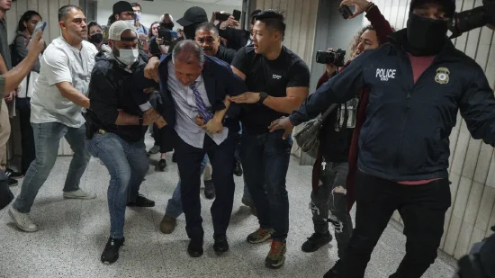 纽约市长候选人遭移民局戴上手铐并拘留  第1张