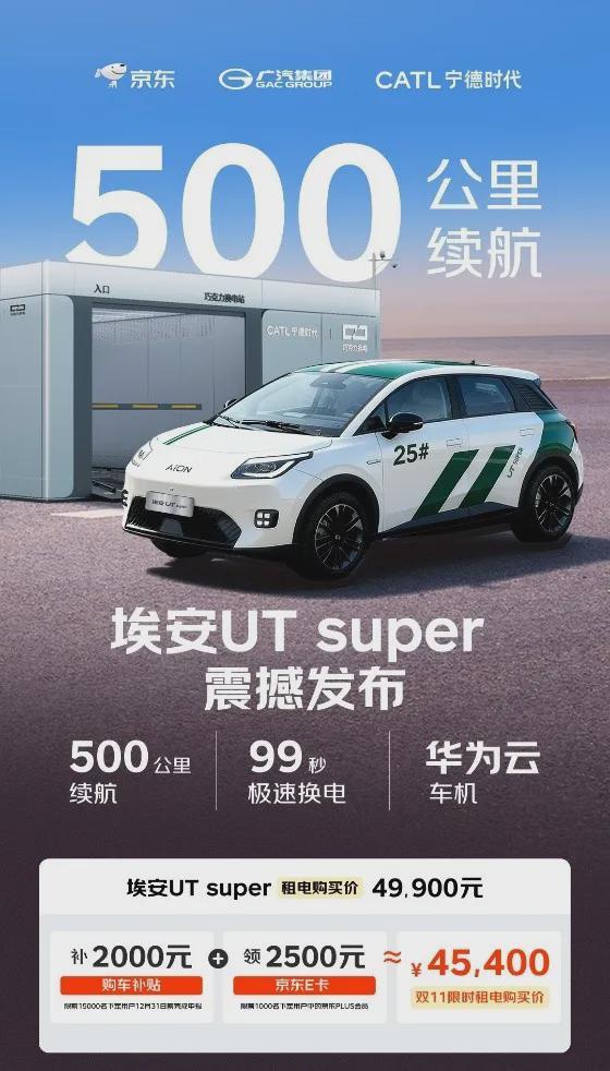 最低仅4.99万元！京东第一辆车，价格定了！  第1张
